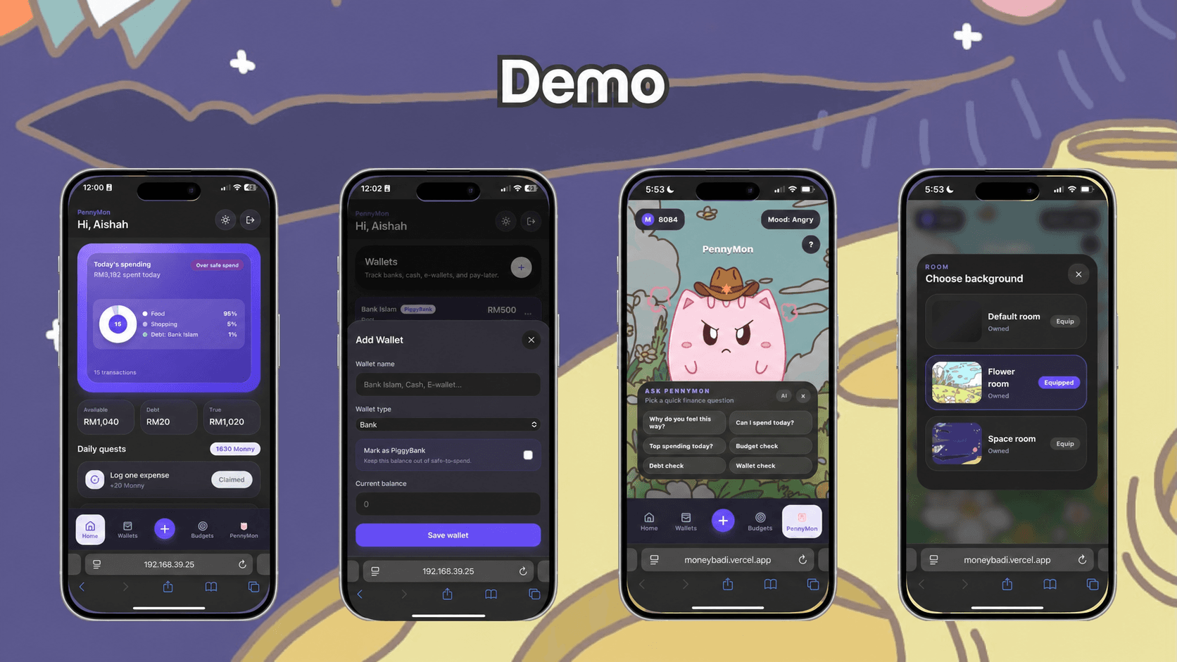 PennyMon demo cover